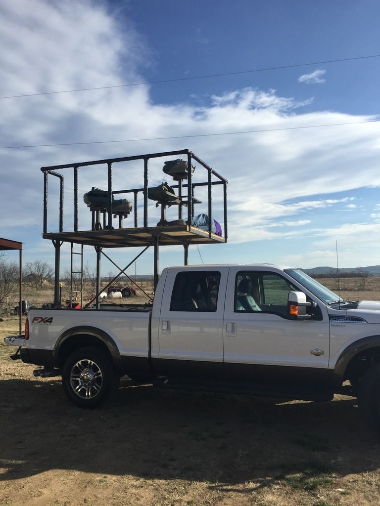 High rack for my truck Texas Hunting Forum